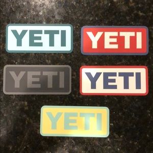 Yeti Stickers